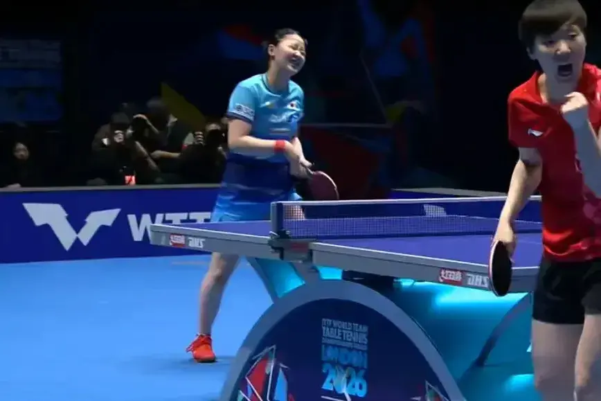 国乒女团再创辉煌:七连冠!孙颖莎2战2胜逆转日本